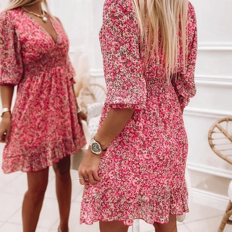 Sunna – Elegant Floral Dress