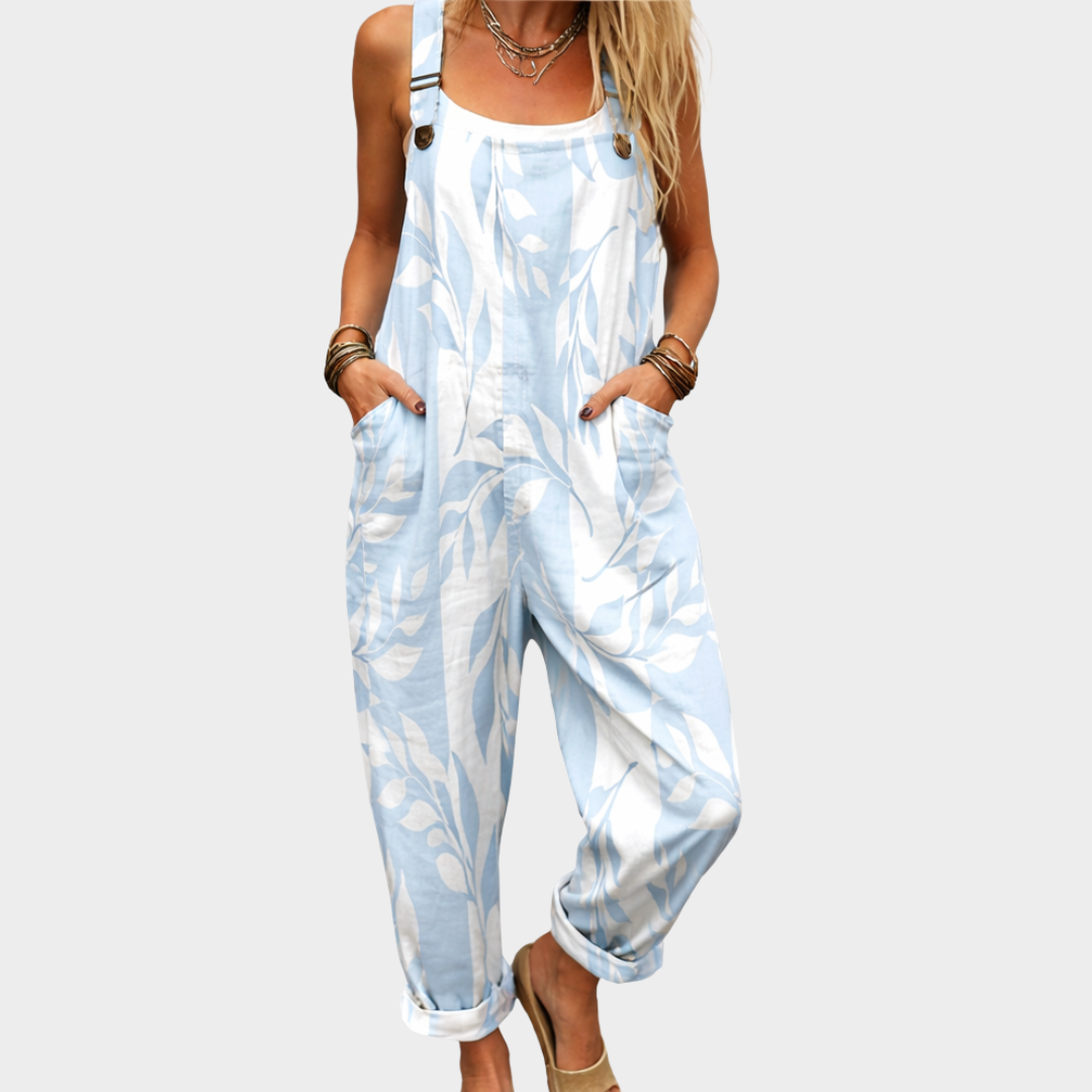 Comfortable Patterned Jumpsuit
