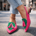 Lorena | All-Day Comfort Pom-Pom Flats