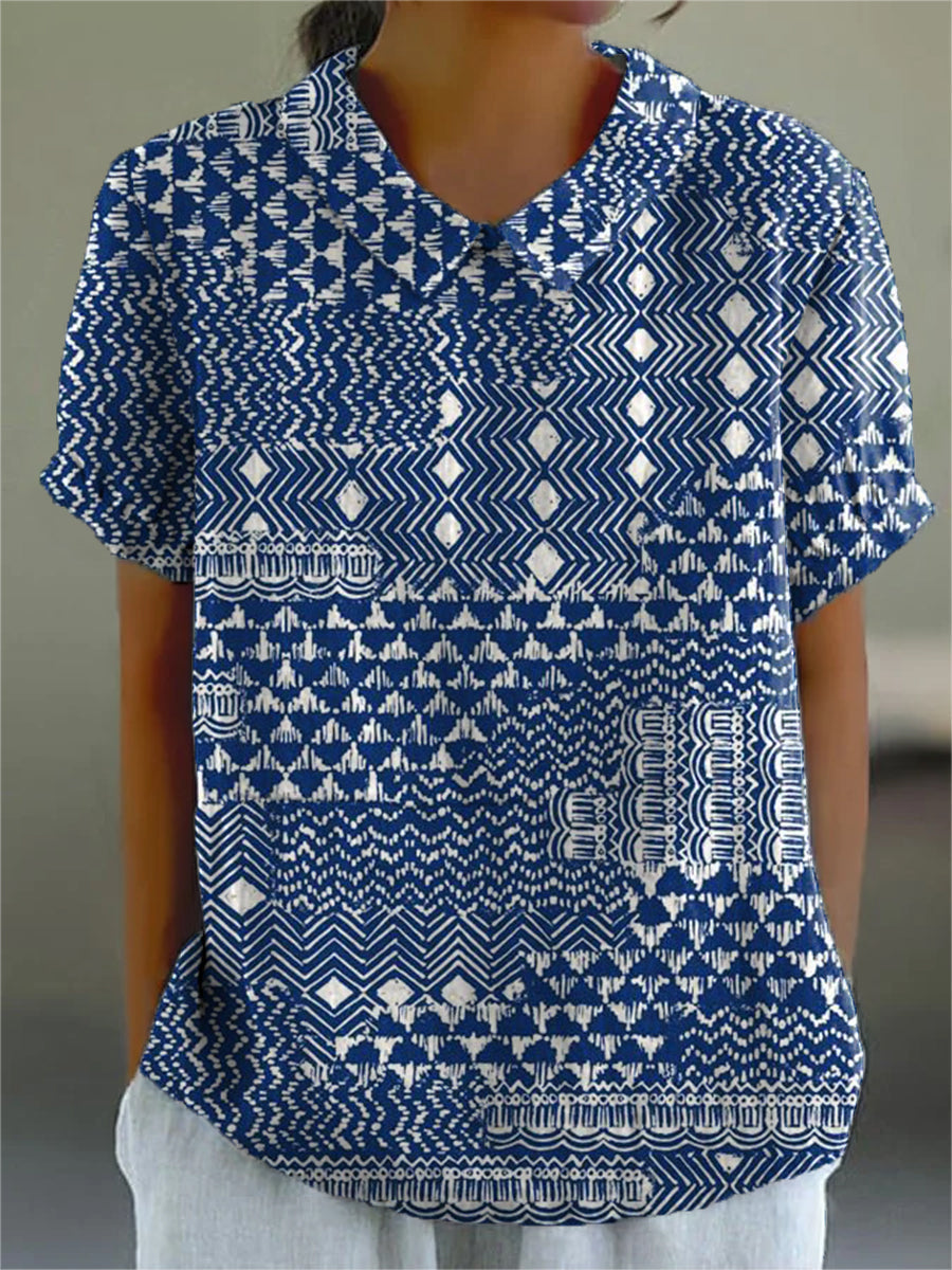 Zara | Ethnic Print Shirt