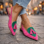 Lorena | All-Day Comfort Pom-Pom Flats