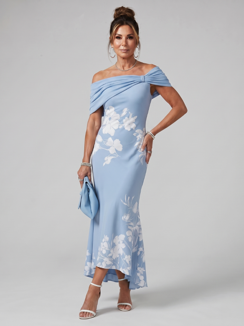 Cosma | Off-Shoulder Mini Dress