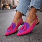 Lorena | All-Day Comfort Pom-Pom Flats