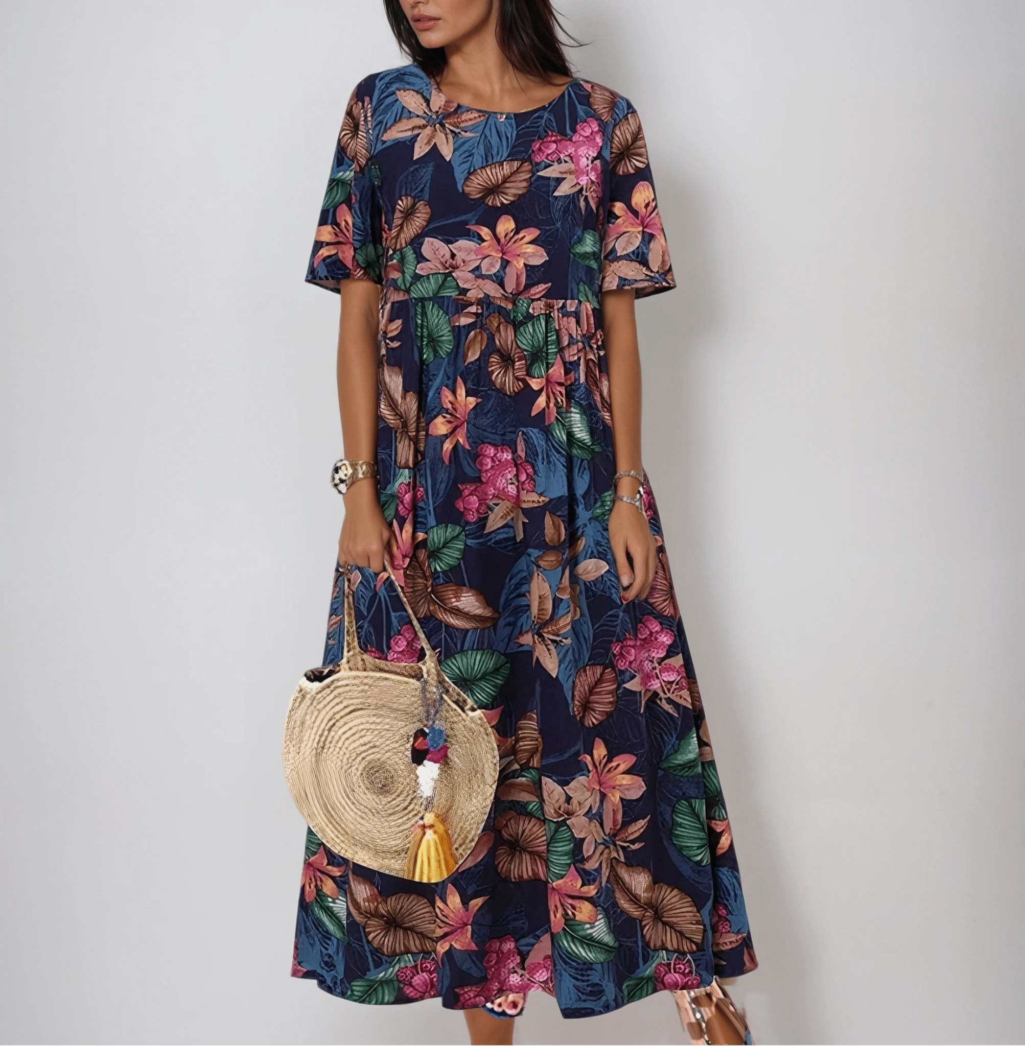 Lovi | Graceful Summer Bloom Dress