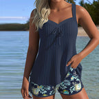 Alice | Floral Print Two-Piece Beach Tankini