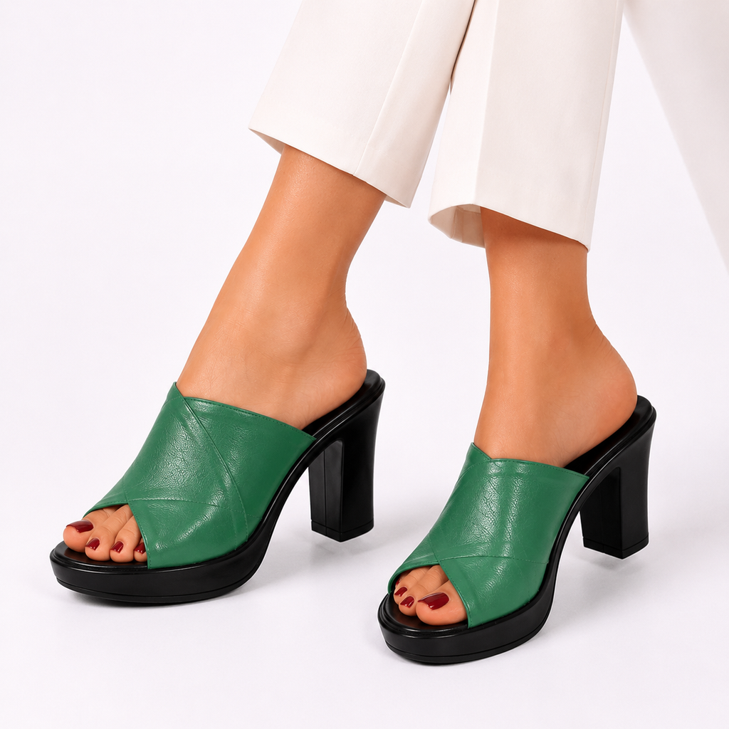 Sophia™ | Classic Comfort Slip-On Heels