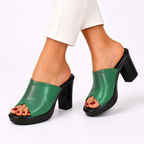 Sophia™ | Classic Comfort Slip-On Heels