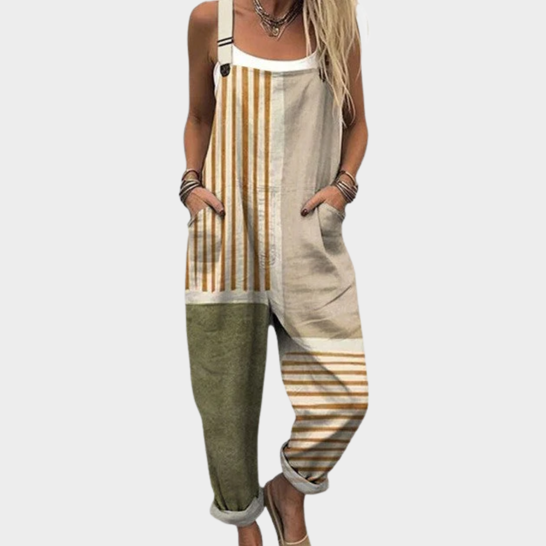 Comfortable Patterned Jumpsuit