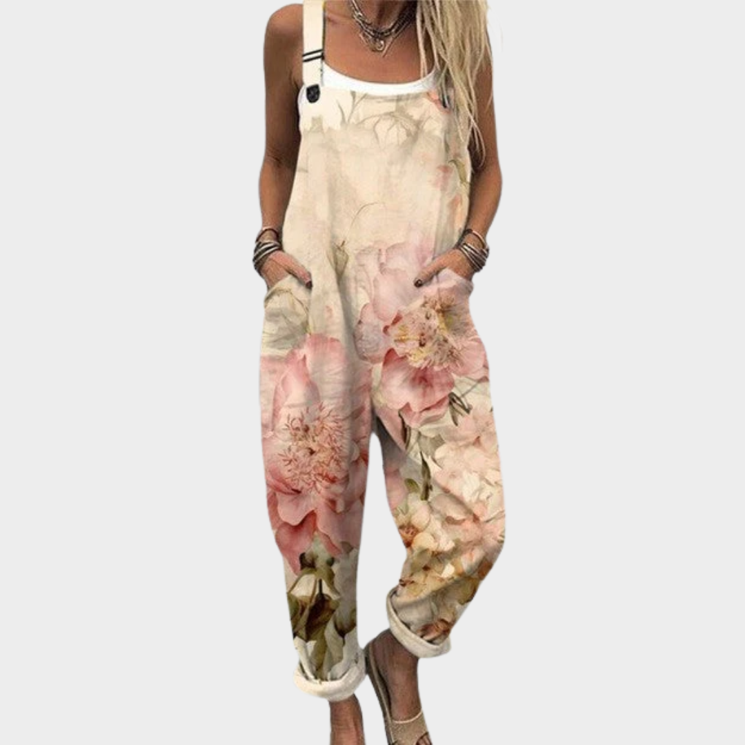 Comfortable Patterned Jumpsuit