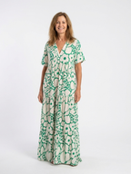 Zuleika | Short Sleeve V-Neck Floral Mini Dress