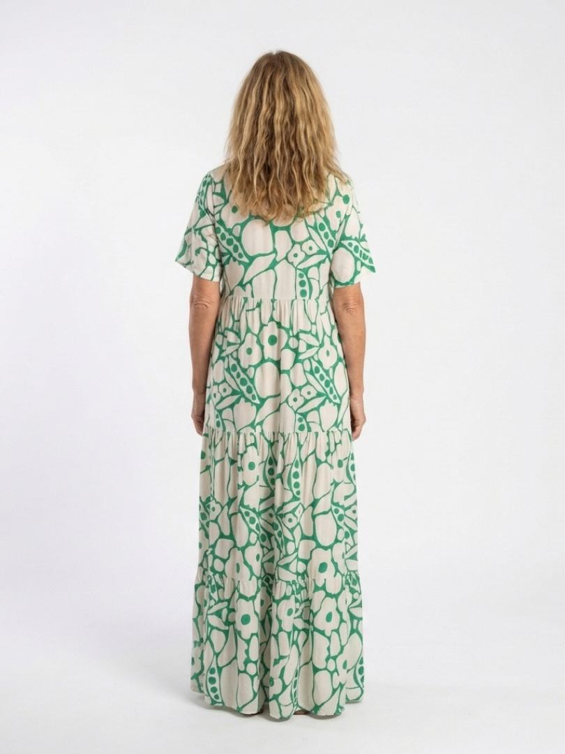 Zuleika | Short Sleeve V-Neck Floral Mini Dress