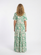 Zuleika | Short Sleeve V-Neck Floral Mini Dress