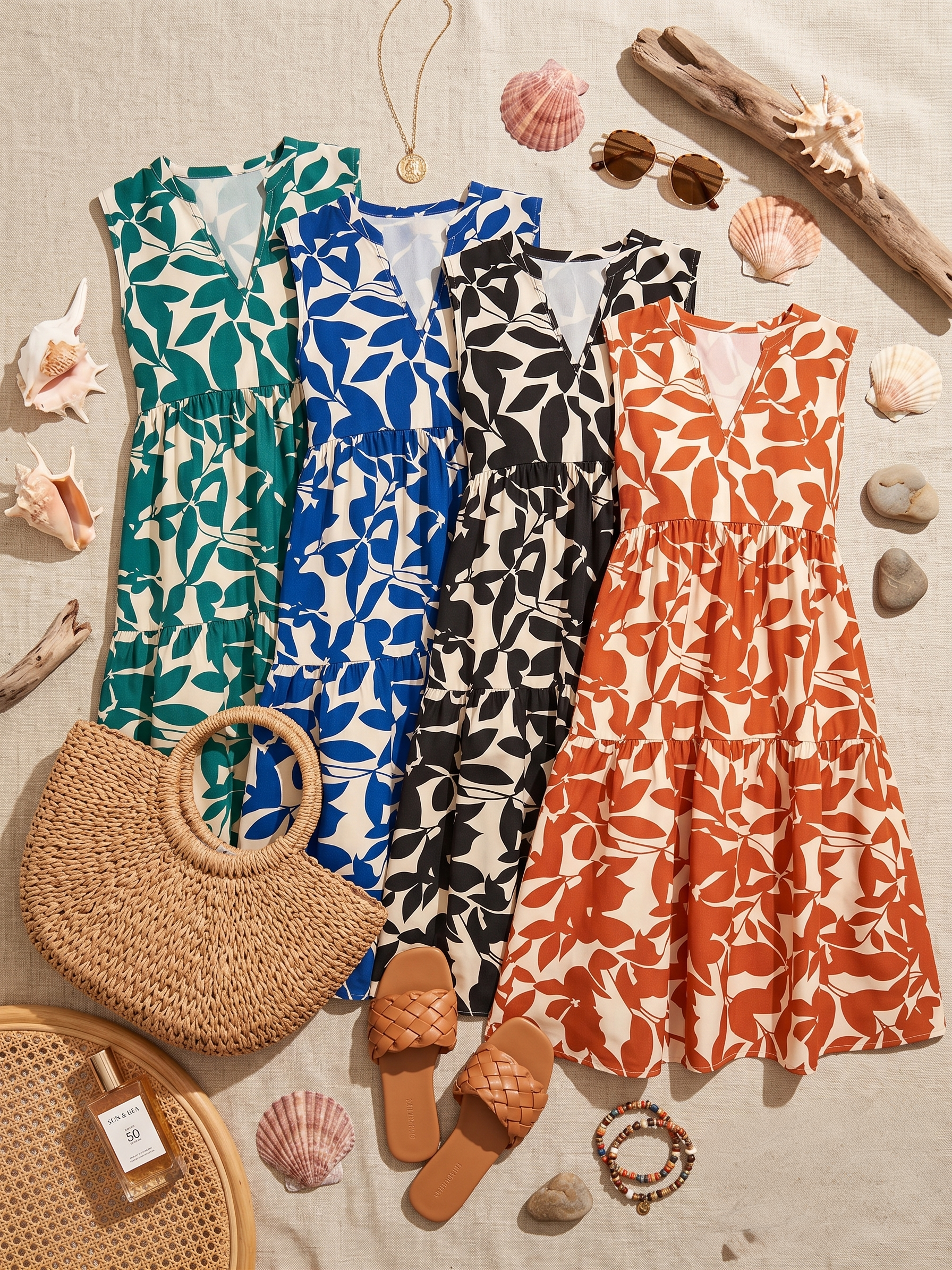 Tasha™ | Elegant Belly-Camouflaging Midi Dress