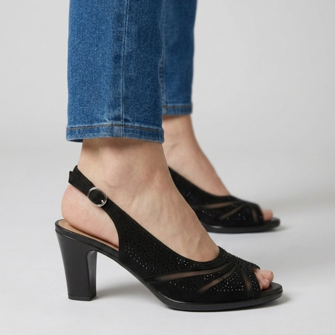 Nami - Comfortable Women's Heeled Sandal