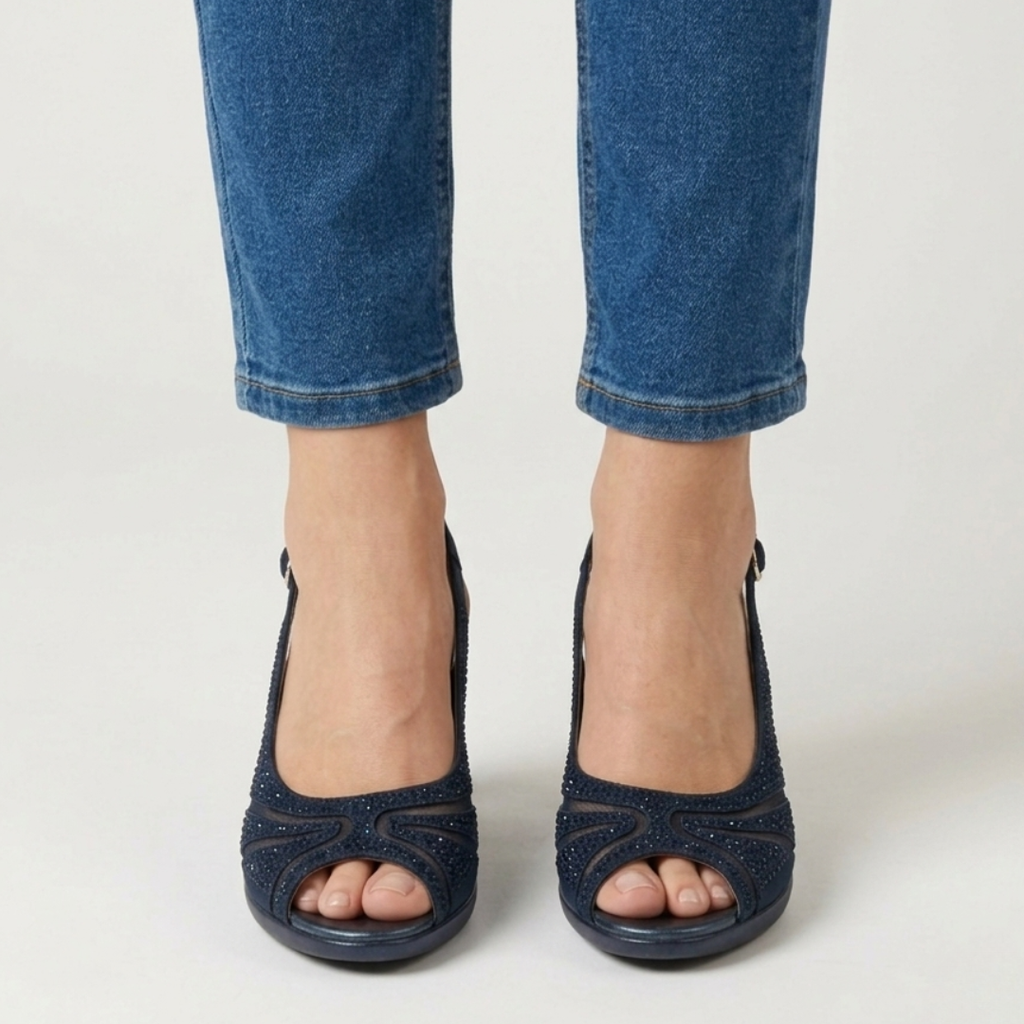 Nami - Comfortable Women's Heeled Sandal