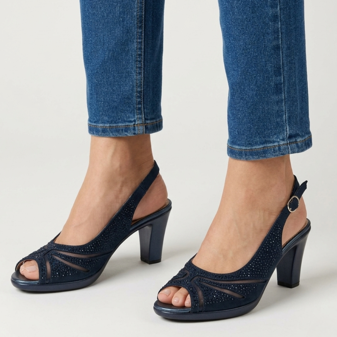 Nami - Comfortable Women's Heeled Sandal
