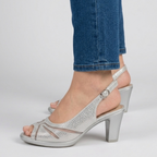 Nami - Comfortable Women's Heeled Sandal
