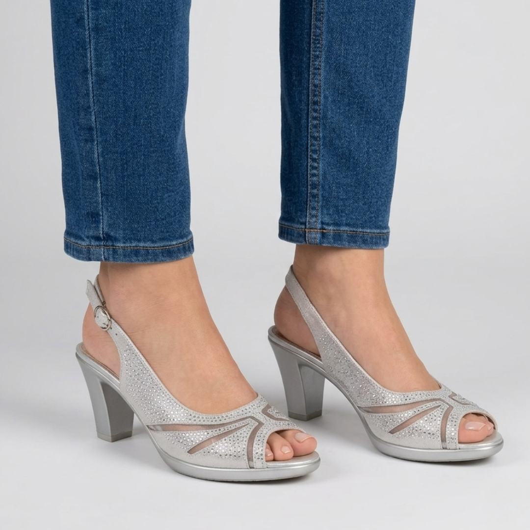 Nami - Comfortable Women's Heeled Sandal