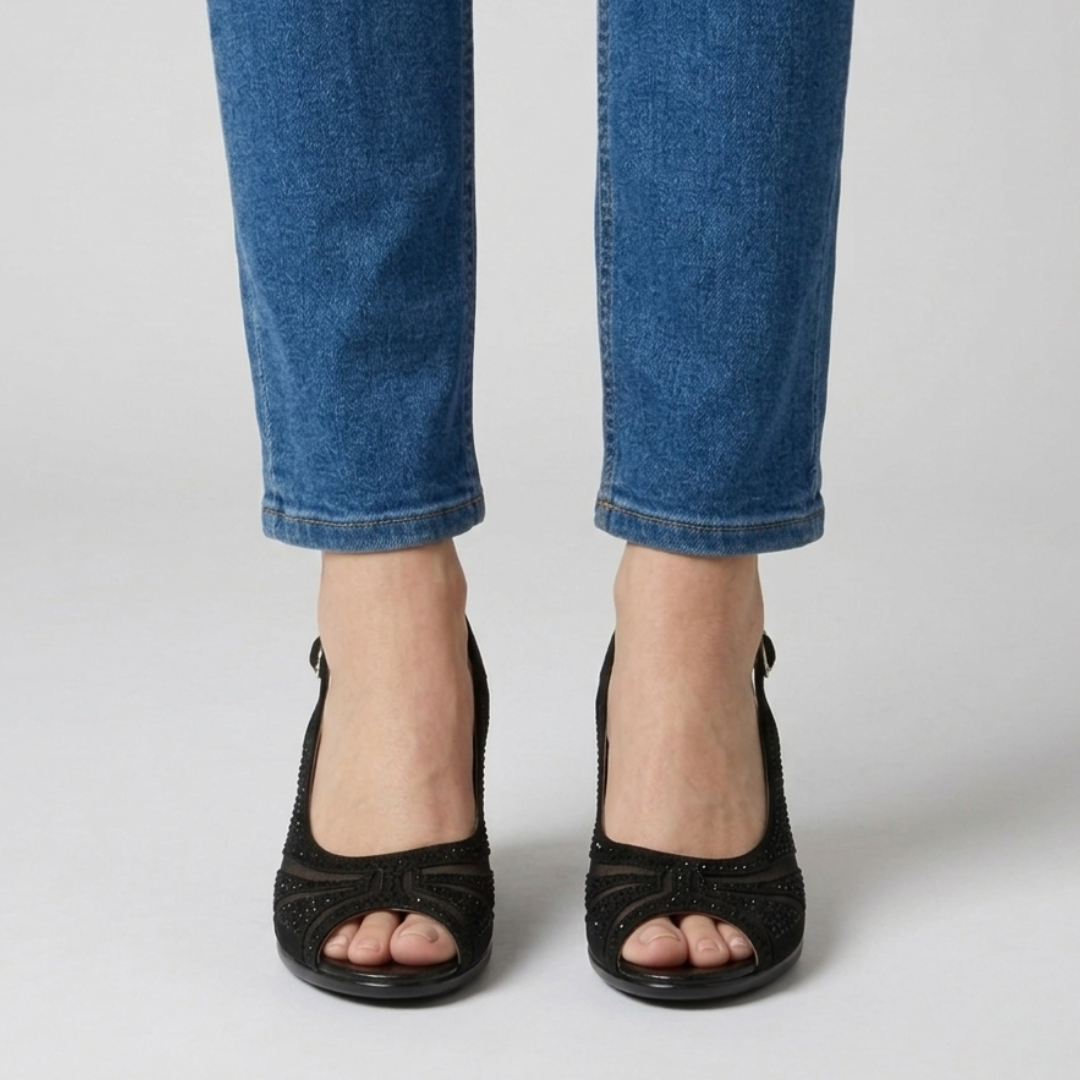 Nami - Comfortable Women's Heeled Sandal