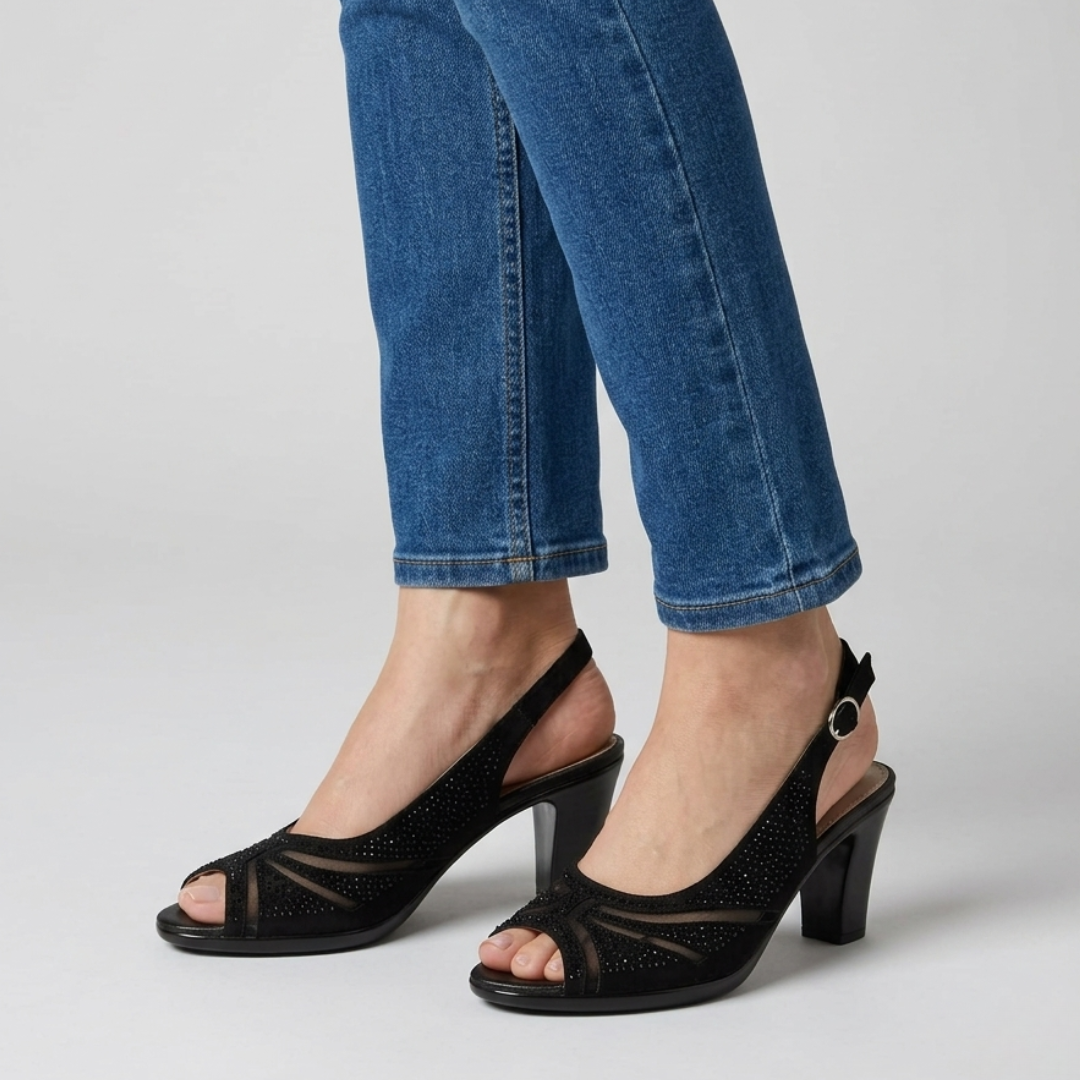 Nami - Comfortable Women's Heeled Sandal