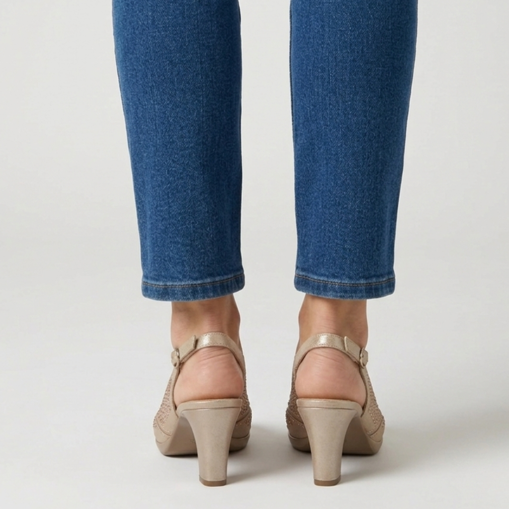 Nami - Comfortable Women's Heeled Sandal