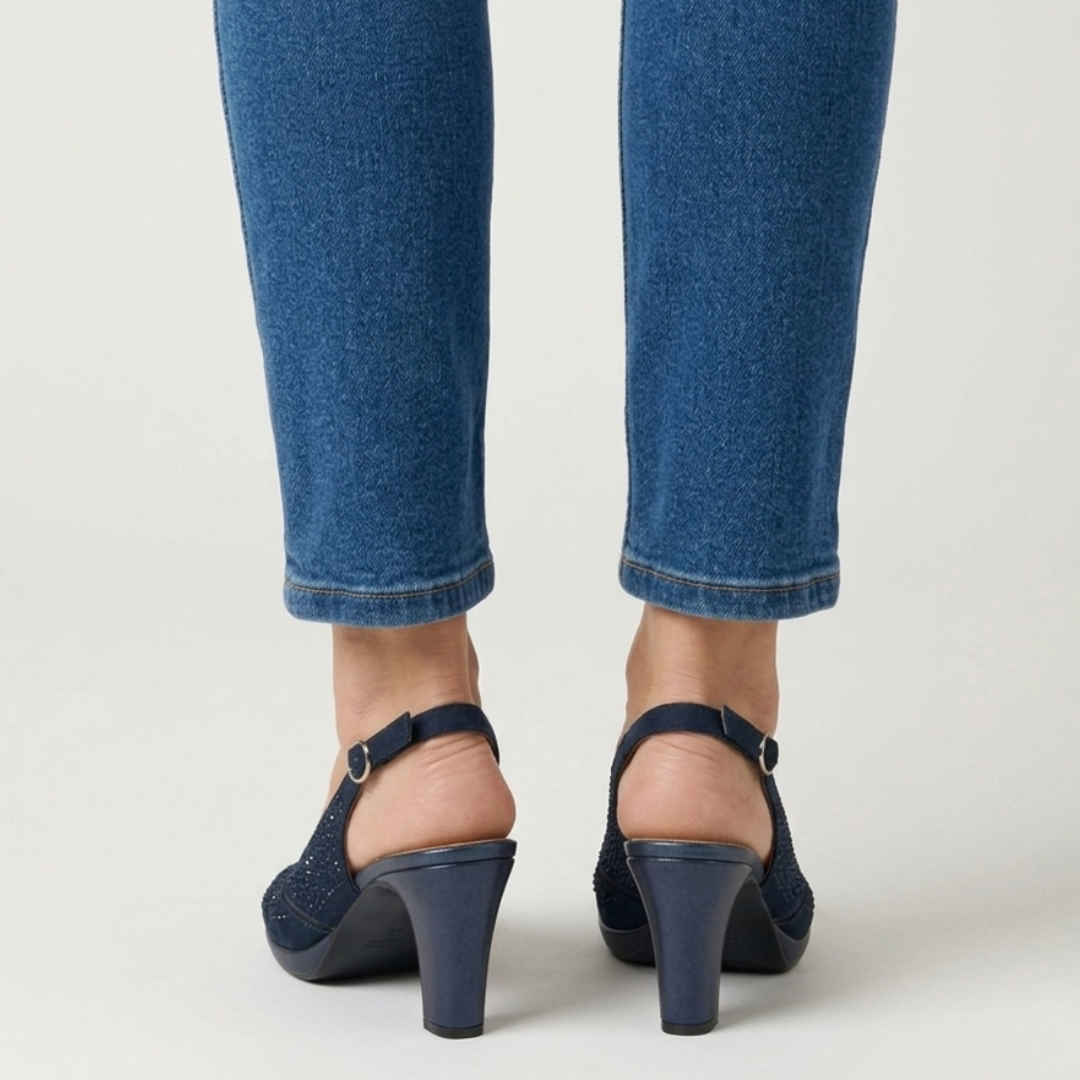 Nami - Comfortable Women's Heeled Sandal