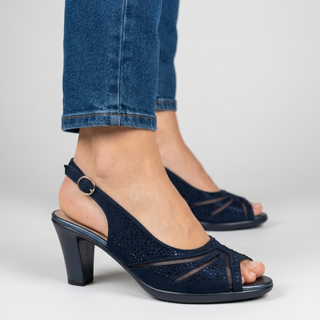 Nami - Comfortable Women's Heeled Sandal