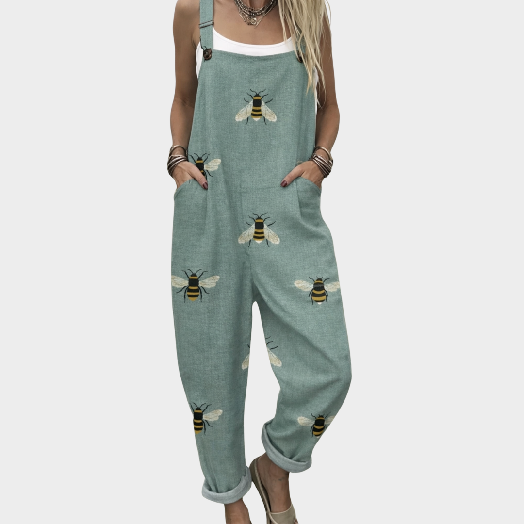 Comfortable Patterned Jumpsuit