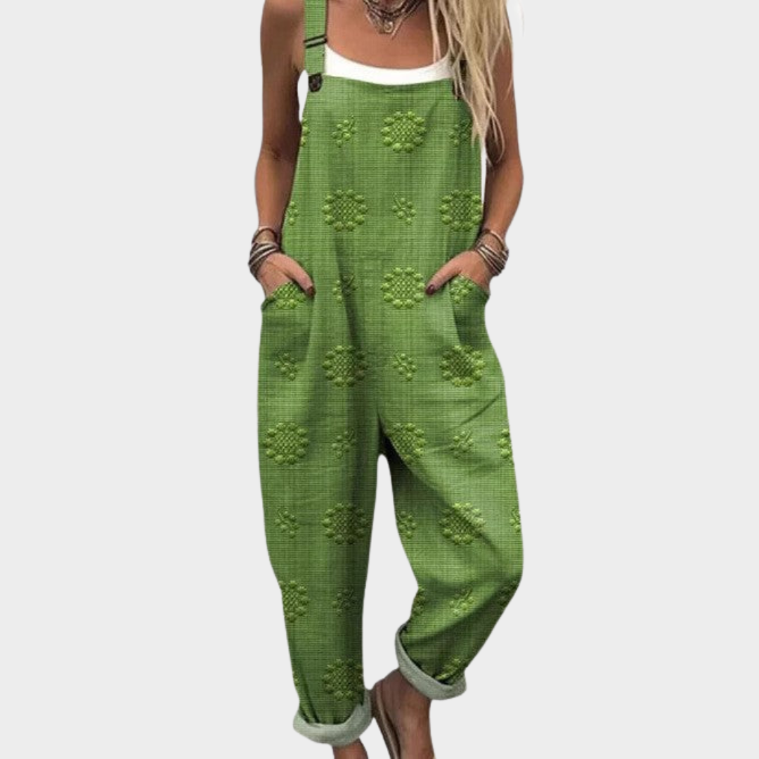 Comfortable Patterned Jumpsuit
