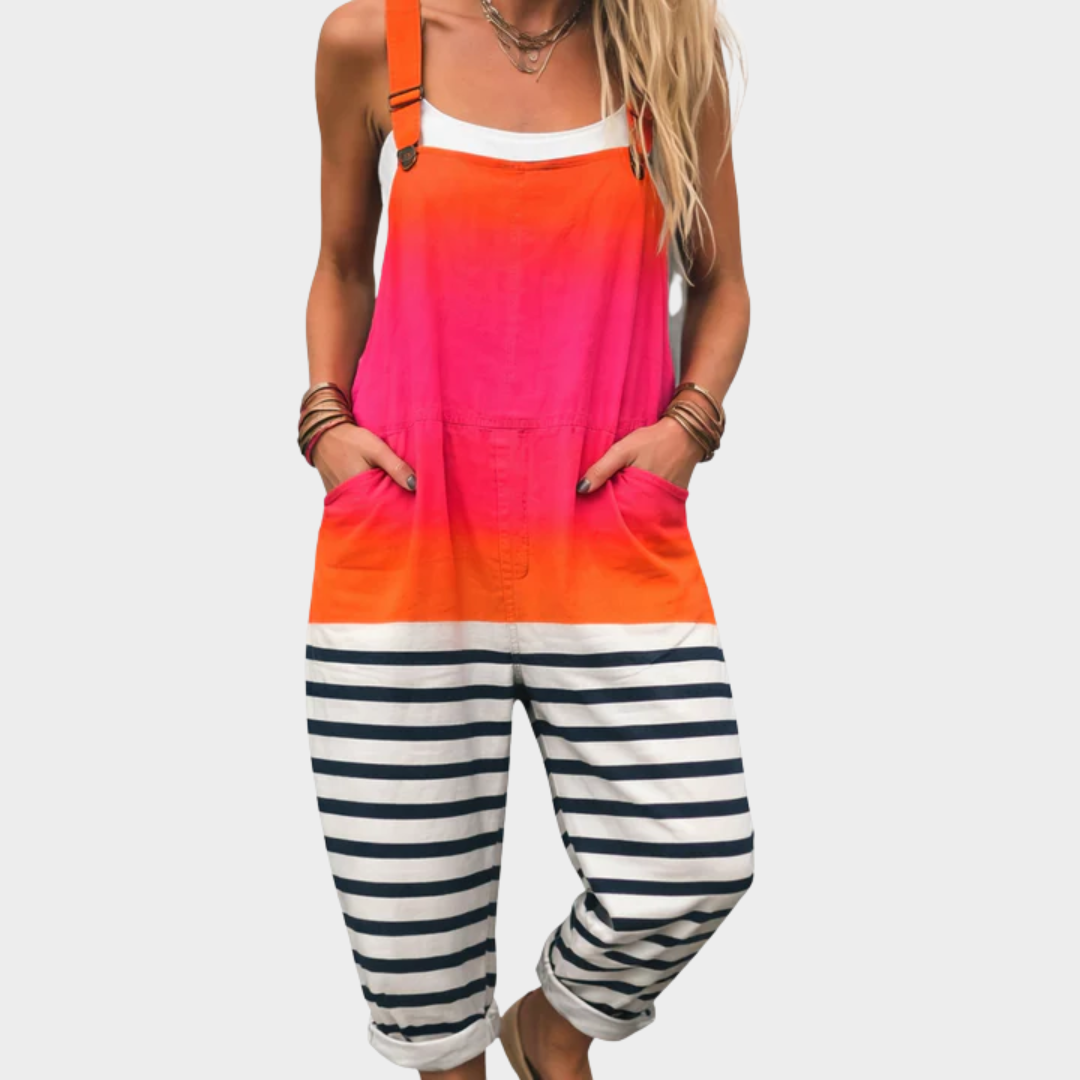 Comfortable Patterned Jumpsuit