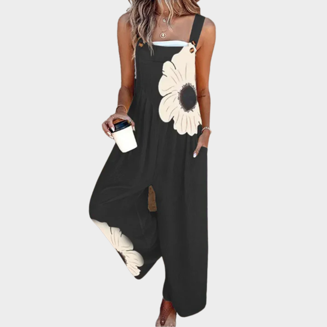 Comfortable Patterned Jumpsuit