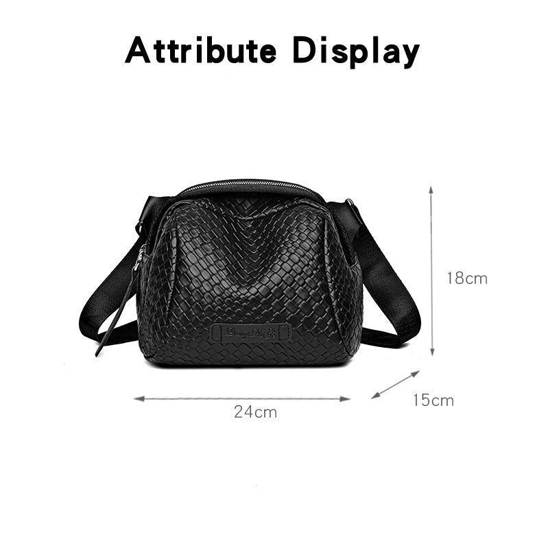 Soleil - Chic Lightweight Woven Crossbody Bag