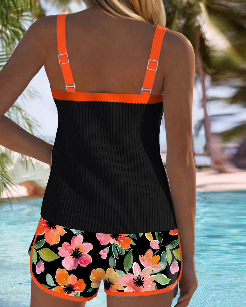 Freya | Floral Print Two-Piece Set