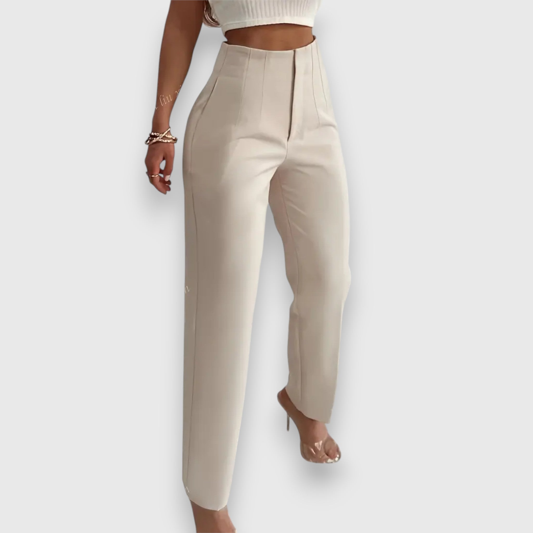Verena – High-Waisted Hip Trousers