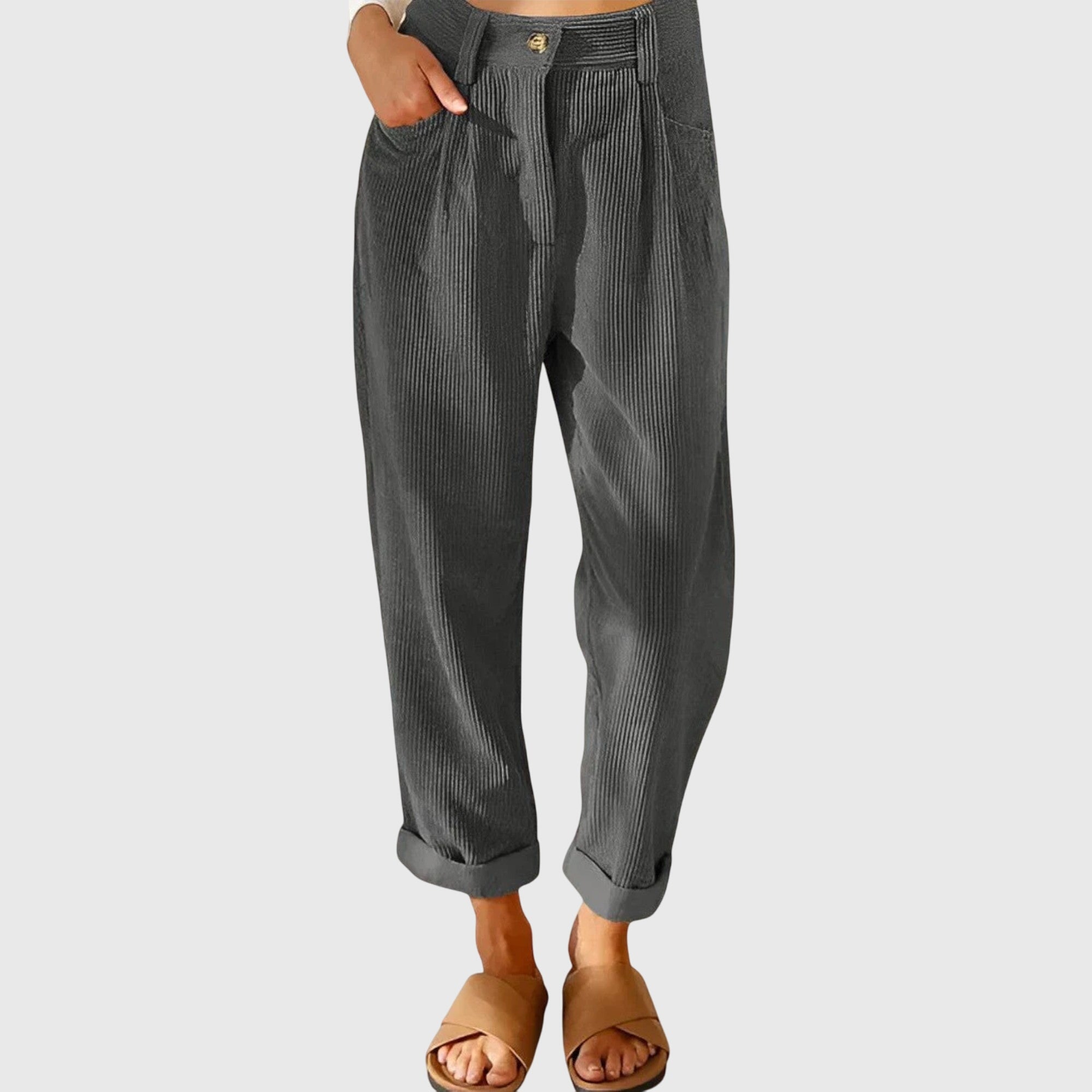 Jana - Modern Corduroy Trousers