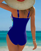 Jessica | Floral Print Swimsuit