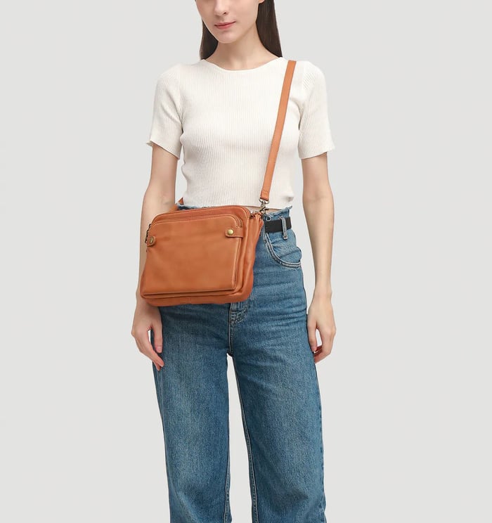 Jovie - Elegant Three-Layer Crossbody Bag
