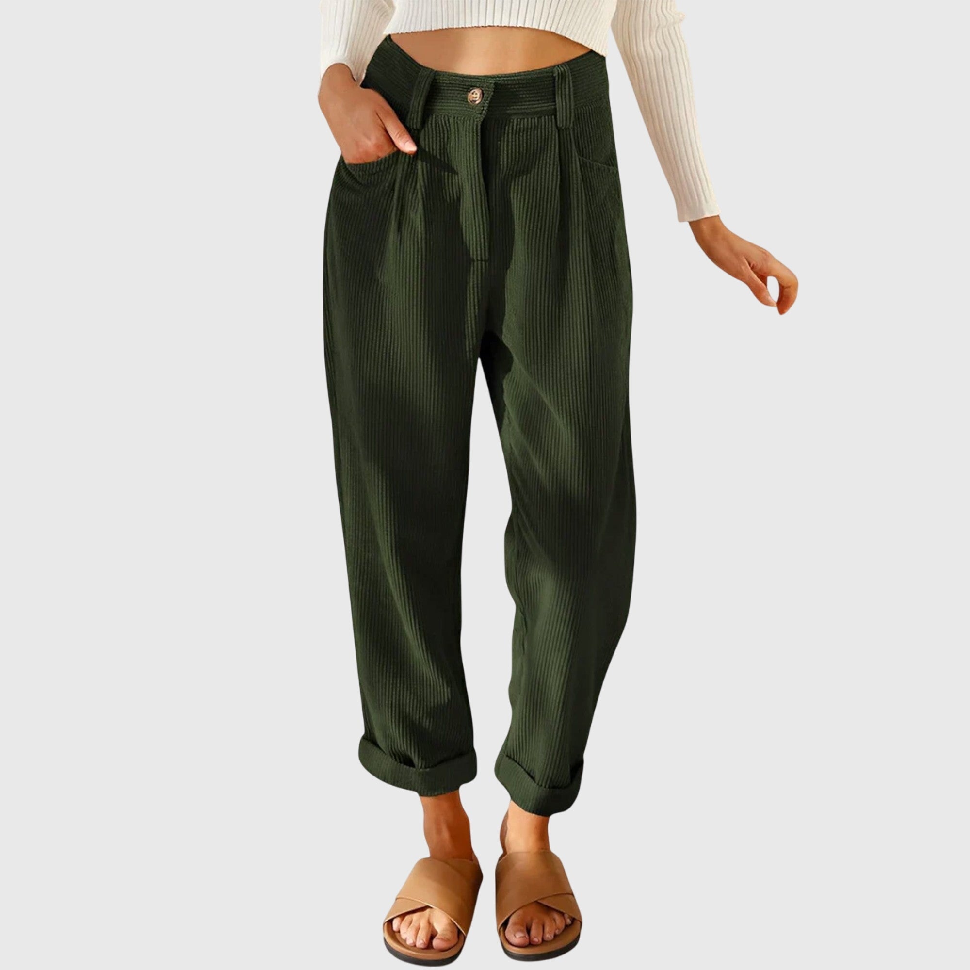 Jana - Modern Corduroy Trousers