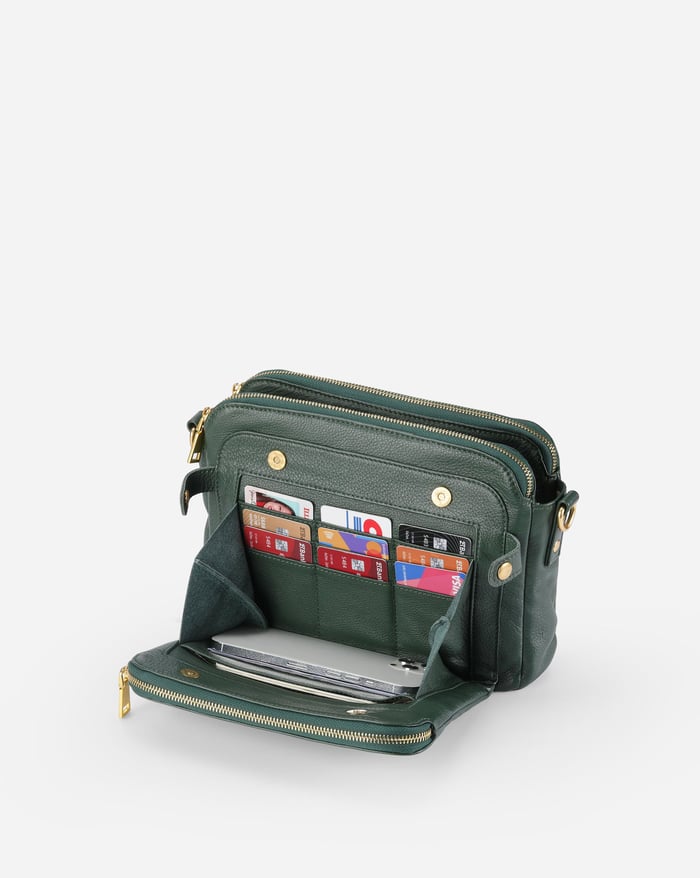 Jovie - Elegant Three-Layer Crossbody Bag