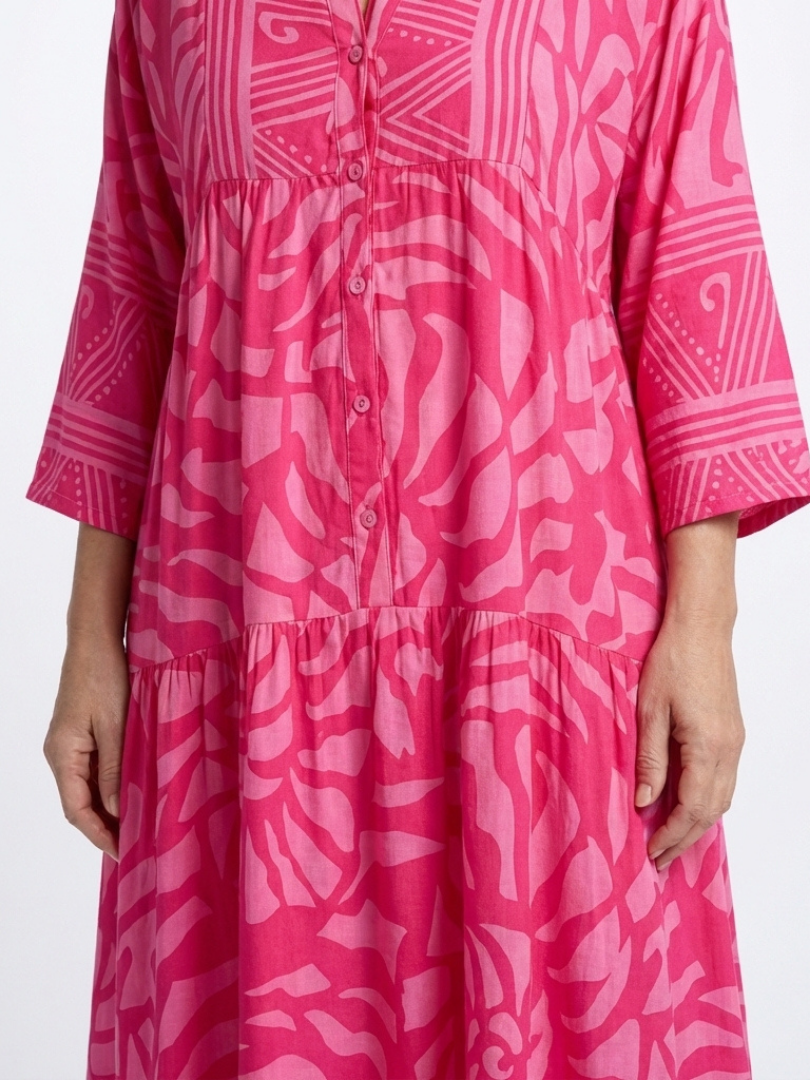 Marielle | Buttoned Front Mini Dress