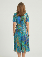 Zafrina | Abstract Print Mini Dress